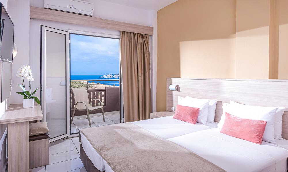 Double Rooms with Garden or Side Sea View (Annex Building)