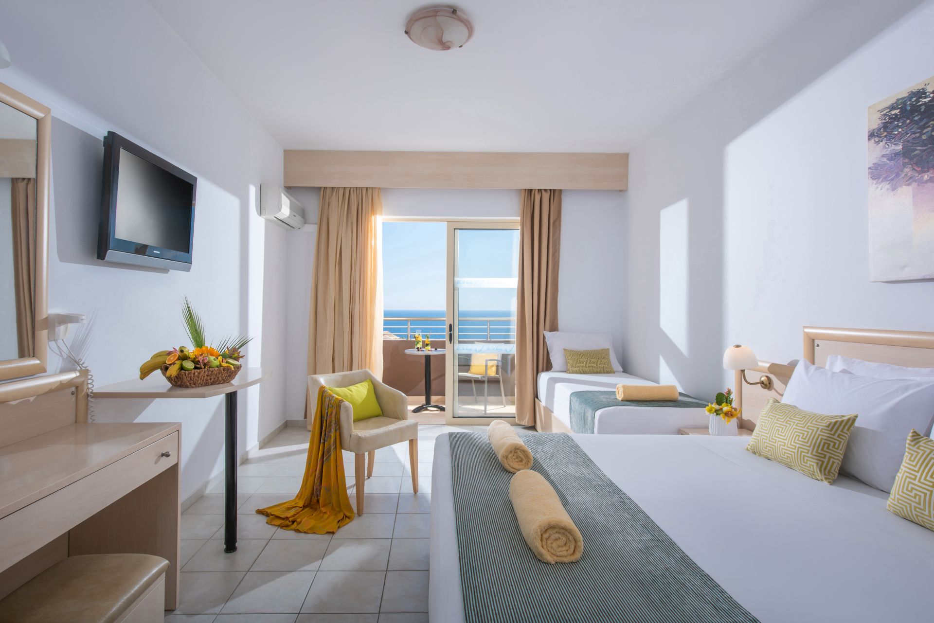 Chambres Doubles Exécutives Vue sur Mer (bâtiment central)